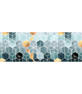 Univerzální rohož do kuchyně a koupelny Azure - 100 x 50 cm