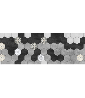 Univerzální rohož do kuchyně a koupelny Charcoal - 100 x 50 cm