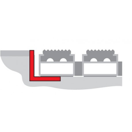 Hliníkový rám pro čistící zóny