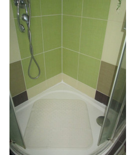 Protiskluzová podložka do sprchy 56x56 cm