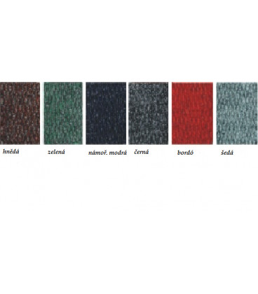 Čistící rohož PROFI se zaoblenou hranou 75 x 50 cm