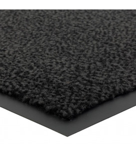 Vstupní antracitová čistící rohož Amber - 120 x 180 x 0,5 cm