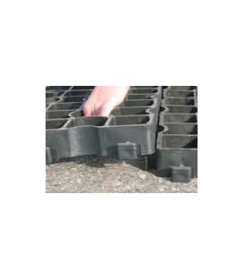 Zatravňovací plastová dlažba