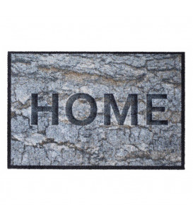 Vstupní čistící rohož Wood Home - délka 50 cm, šířka 75 cm a výška 0,7 cm