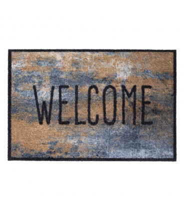 Vstupní čistící rohož Stone Welcome - délka 50 cm, šířka 75 cm a výška 0,7 cm