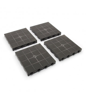 Plastová terasová tmavě hnědá dlaždice - 39 x 39 x 4,8 cm