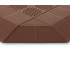 Plastová děrovaná hnědá terasová dlaždice - 39 x 39 x 4,8 cm
