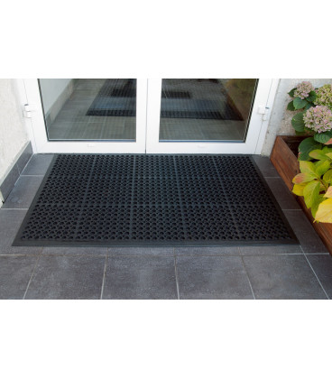Vstupní venkovní rohožka s nájezdovou hranou 150 x 90 cm