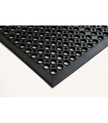 Vstupní venkovní rohožka s nájezdovou hranou 90 x 60 cm