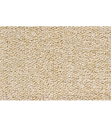 Kobercový schodový nášlap Madrid ve tvaru půlkruhu - barva béžová, rozměr 65 x 25 cm