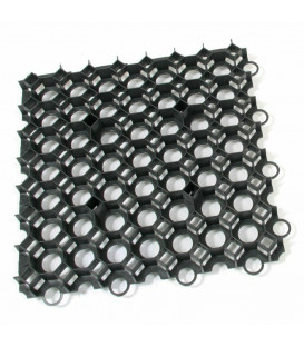 Zatravňovací plastová dlažba černá - 50 x 50 x 5 cm
