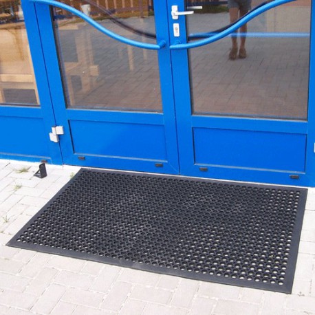 Vstupní venkovní rohožka s nájezdovou hranou 120 x 80 cm