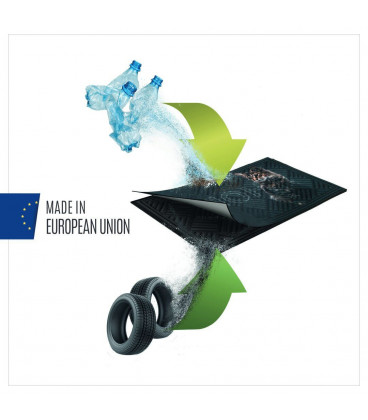 Plastový odkapávač na boty Home Sweet Home - 75 x 38 x 2,1 cm