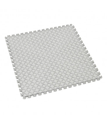 Zátěžová plastová šedá puzzle dlaždice - 50 x 50 x 0,5 cm