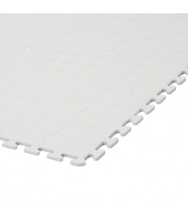 Zátěžová plastová šedá puzzle dlaždice - 50 x 50 x 0,5 cm