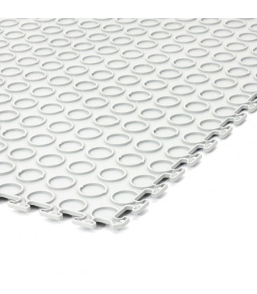 Zátěžová plastová šedá puzzle dlaždice - 50 x 50 x 0,5 cm