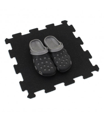 Extrémně zátěžová gumová modulová puzzle dlažba (střed) Sandwich - 100 x 100 x 2,6 cm