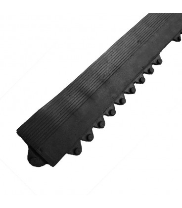 Žlutá náběhová hrana "samec" pro rohože Rigid Tile