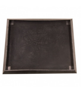 Desinfekční hygienická gumová rohož - černá