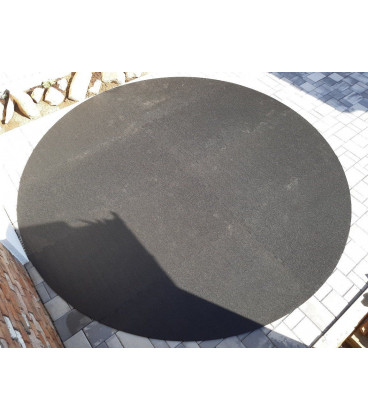 Ochranná gumová tlumící puzzle podložka pod bazén, vířivku (okraj) PoolPad - 100 x 100 x 0,8 cm