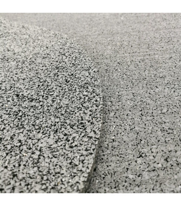 Ochranná gumová tlumící puzzle podložka pod bazén, vířivku (okraj) PoolPad - 100 x 100 x 0,8 cm