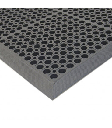 Protiskluzová protiúnavová gumová rohož - 97,5, šířka  158,5  cm x 2,2 cm