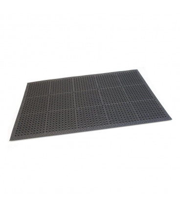 Protiskluzová protiúnavová gumová rohož - 97,5, šířka  158,5  cm x 2,2 cm