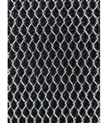 Vstupní antracitová čistící rohož Shell - 75 x 45 x 1 cm