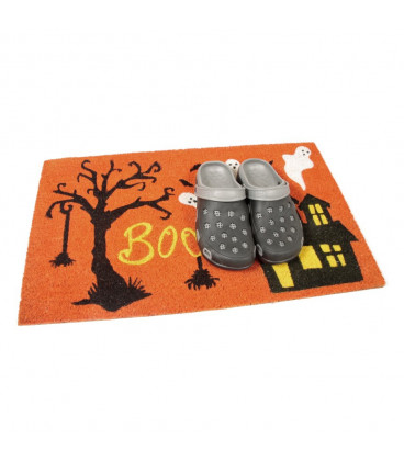 Kokosová vstupní rohož Scary House - 75 x 45 x 1,7 cm