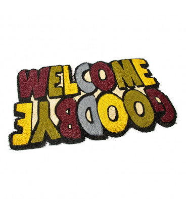 Kokosová vstupní rohož Welcome - Goodbye - 75 x 45 x 1,7 cm