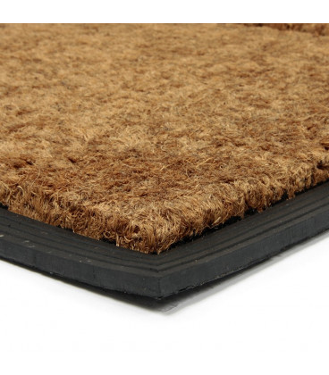 Gumová kokosová vstupní rohož Different - 75 x 45 x 2,3 cm