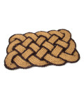 Kokosová vstupní rohož Entangled Brown - 75 x 45 x 3,5 cm