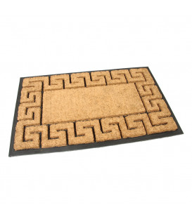 Gumová kokosová vstupní rohož Helix - 75 x 45 x 2,3 cm