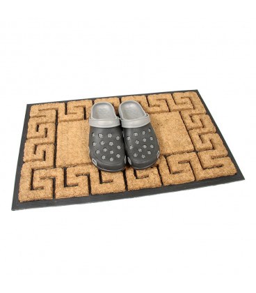 Gumová kokosová vstupní rohož Helix - 75 x 45 x 2,3 cm