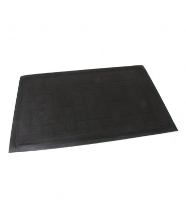 Modrá textilní vstupní rohož Passage - 75 x 45 x 0,8 cm