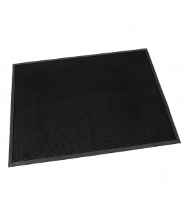Gumová vstupní kartáčová rohož Scrub - 90 x 120 x 1,2 cm