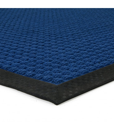 Textilní gumová vstupní rohož Bump modrá - 150 x 90 x 0,8 cm