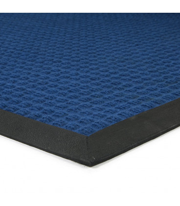 Textilní gumová vstupní rohož Bump modrá - 180 x 120 x 0,8 cm