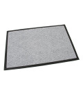 Gumová textilní čistící vstupní rohož šedá Crossing - 90 x 60 x 1 cm