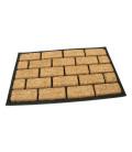 Kokosová čistící vstupní rohož Bricks - 75 x 45 x 2,2 cm