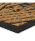 Kokosová čistící vstupní rohož Welcome Rhombus - 75 x 45 x 0,8 cm
