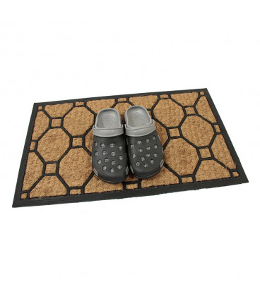 Kokosová čistící vstupní rohož Octagon - 75 x 45 x 0,8 cm