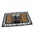 Kokosová čistící vstupní rohož Bricks - 75 x 45 x 0,9 cm