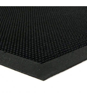 Gumová vstupní kartáčová rohož Rubber Brush - 60 x 40 x 0,8 cm