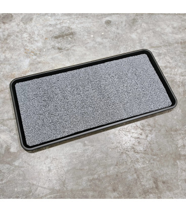 Hygienická dezinfekční rohož (vanička) pro obuv a podrážky - 71,5 x 35 x 3,3 cm