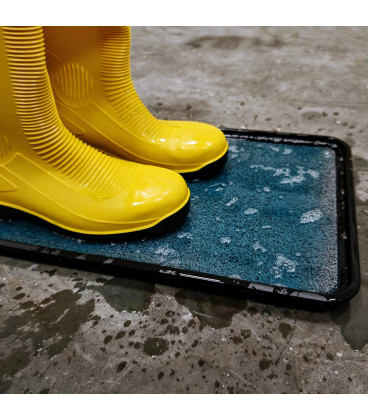 Hygienická dezinfekční rohož (vanička) pro obuv a podrážky - 71,5 x 35 x 3,3 cm