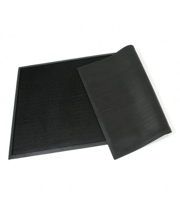 Gumová vstupní kartáčová rohož Scrub - 180 x 90 x 1,2 cm