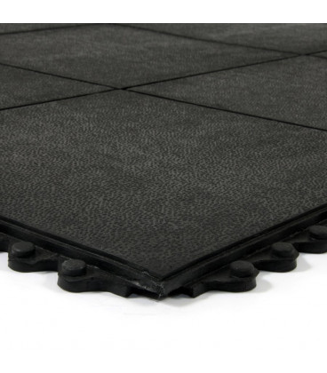 Gumová protiúnavová modulární rohož Rigid Tile - 91 x 91 x 1,4 cm