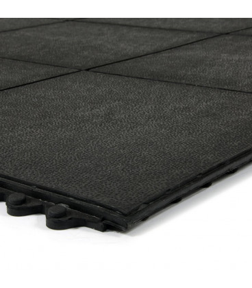 Gumová protiúnavová modulární rohož Rigid Tile - 91 x 91 x 1,4 cm