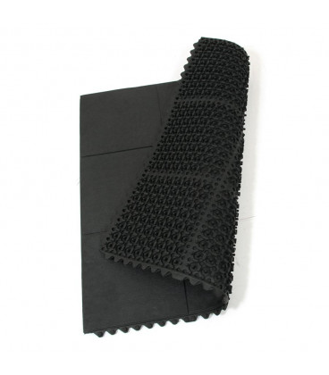 Gumová protiúnavová modulární rohož Rigid Tile - 91 x 91 x 1,4 cm